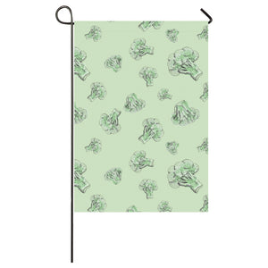 broccoli sketch pattern House Flag Garden Flag