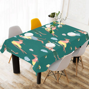 Kangaroo leaves pattern Tablecloth