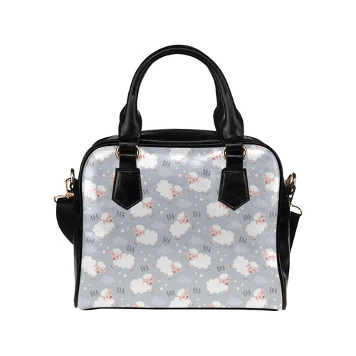Sweet dreams sheep pattern Shoulder Handbag