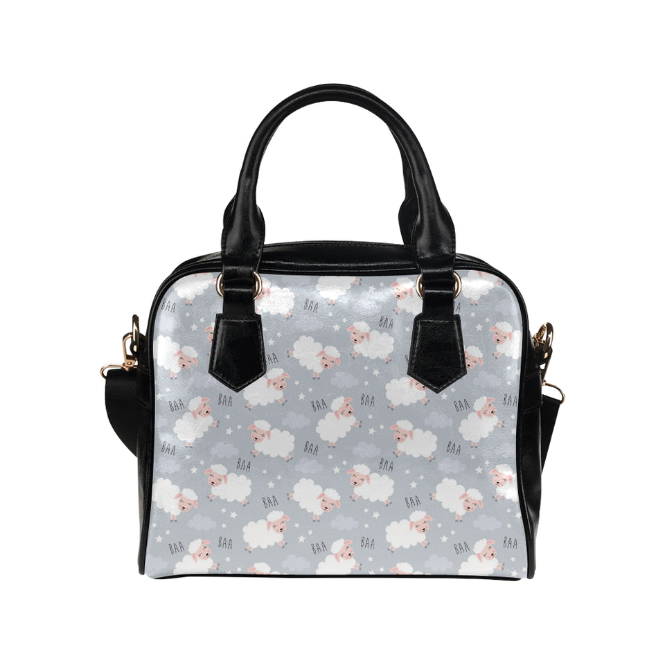 Sweet dreams sheep pattern Shoulder Handbag
