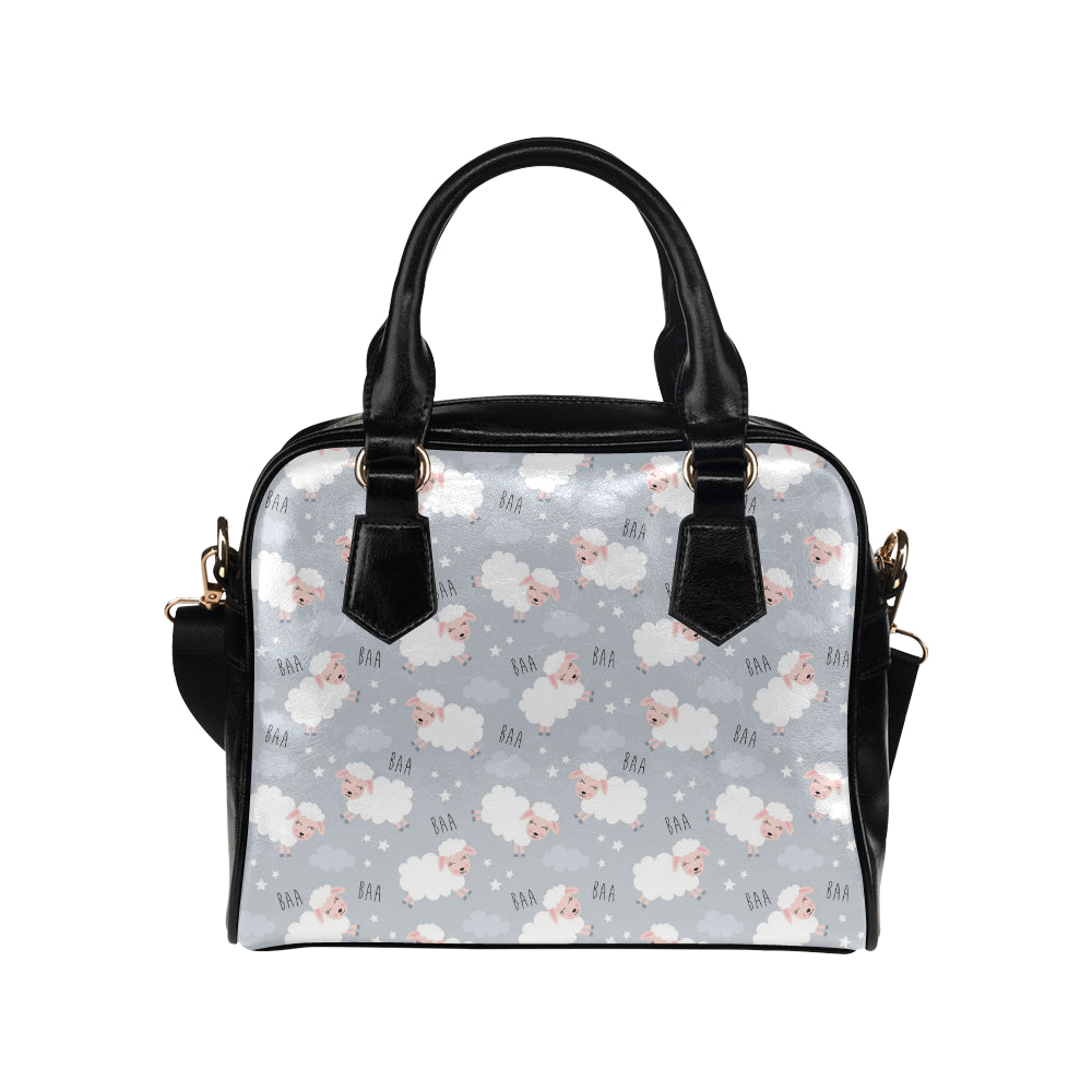 Sweet dreams sheep pattern Shoulder Handbag