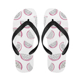 dragon fruit pattern Unisex Flip Flops