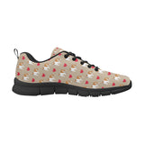 English Bulldog Pattern Print Design 05 Women's Sneaker Shoes