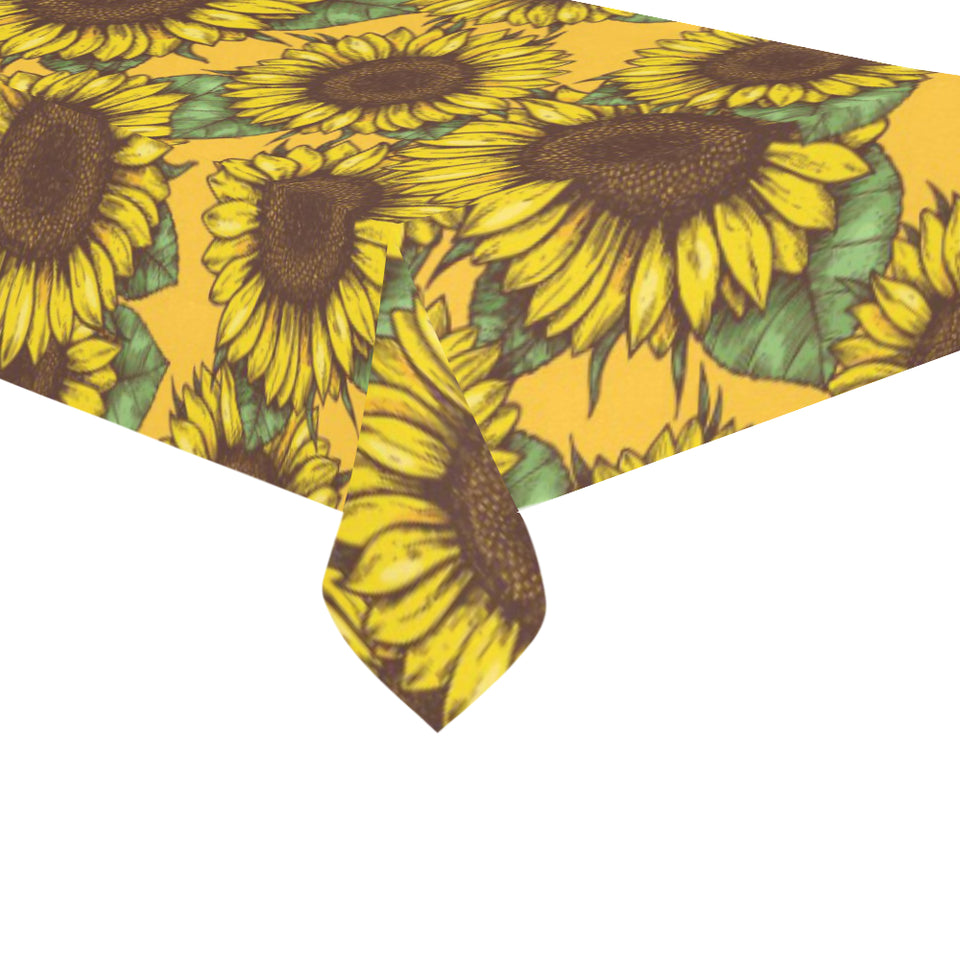 Sunflower pattern Tablecloth