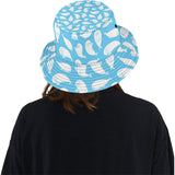 Cute white sea lion seals pattern Unisex Bucket Hat