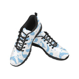 Blue whale pattern Men's Sneaker Shoes