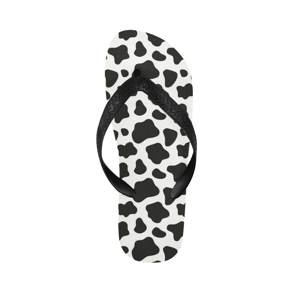 Cow skin pattern Unisex Flip Flops
