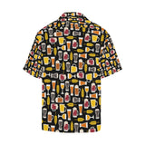 Beer type pattern Men's All Over Print Hawaiian Shirt