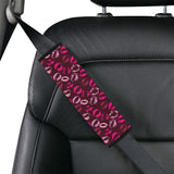 Lips Pattern Print Design 03 Car Seat Belt Cover