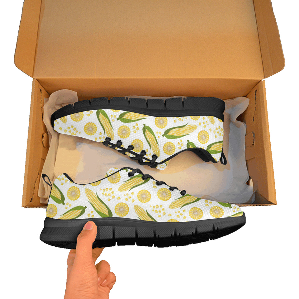 Corn Pattern Print Design 05 Men's Breathable Sneakers ( Model 055)