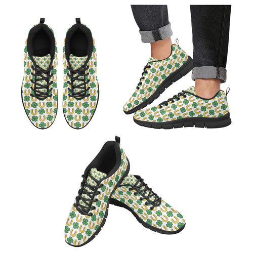 Horseshoes Pattern Print Design 04 Men's Breathable Sneakers ( Model 055)