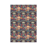 Sugar skulls flower maxican pattern House Flag Garden Flag