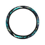 Dragon sea wave pattern Car Steering Wheel Cover