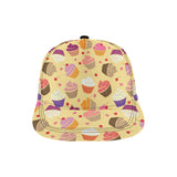 cake cupcake heart cherry pattern All Over Print Snapback Cap