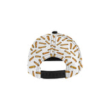 French fries potato pattern All Over Print Snapback Cap