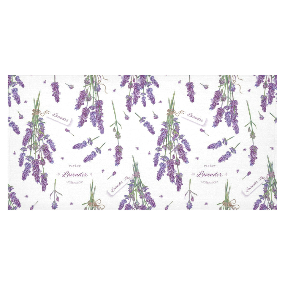 lavender flower design pattern Tablecloth