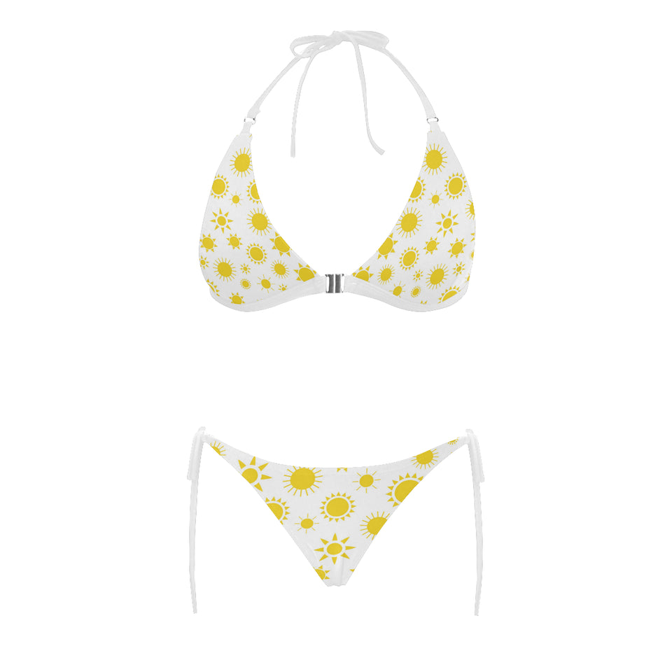 Sun pattern Sexy Bikinis Two-Piece Swimsuits