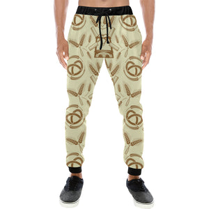 Windmill Wheat pattern Unisex Casual Sweatpants