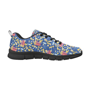 Popcorn Pattern Print Design 01 Women's Sneaker Shoes