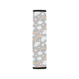 Cute rainbow clound star pattern Car Seat Belt Cover