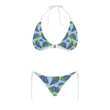 Watercolor grape pattern Sexy Bikinis Two-Piece Swimsuits