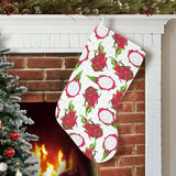 dragon fruits white background Christmas Stocking