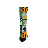 dinosaurs print pattern Crew Socks