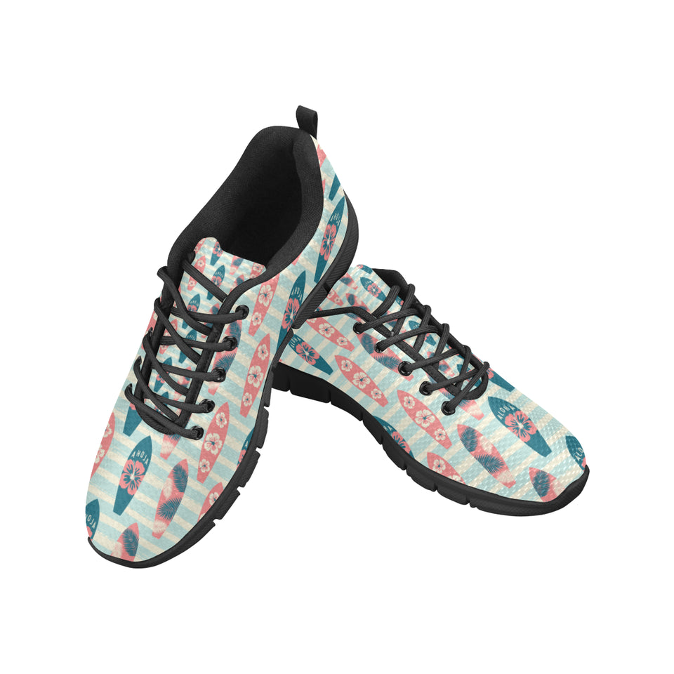 Surfboard Pattern Print Design 02 Women's Sneaker Shoes