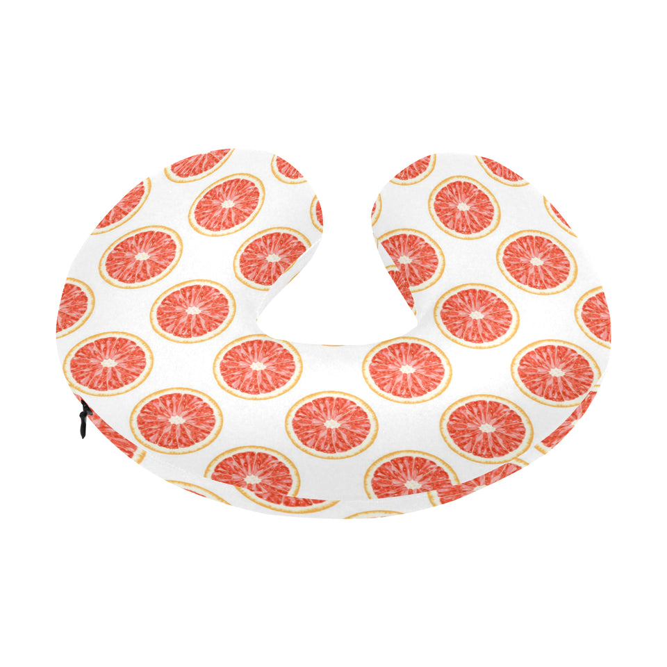 Grapefruit pattern U-Shaped Travel Neck Pillow