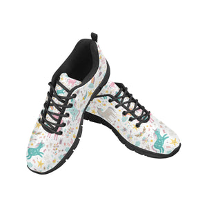 Colorful unicorn pattern Women's Sneaker Shoes