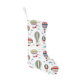 Hot air balloon pattern Christmas Stocking