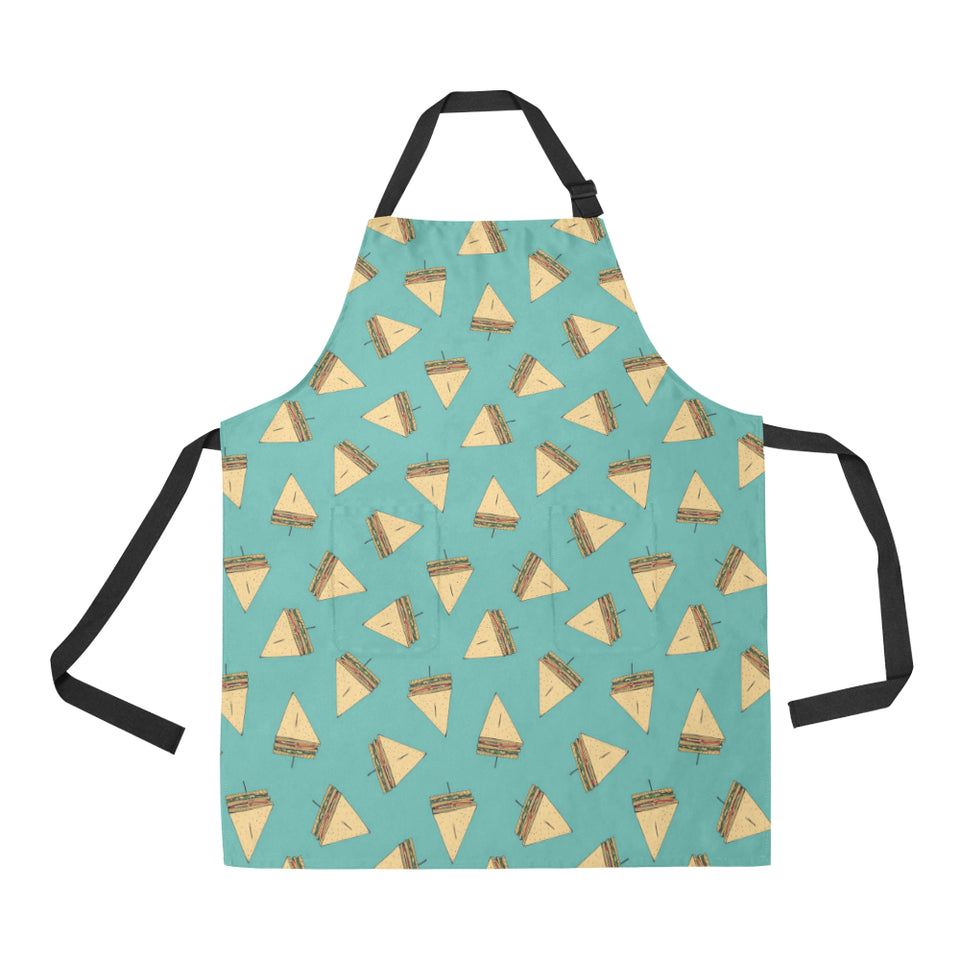 Sandwich Pattern Print Design 03 All Over Print Adjustable Apron