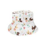Cute Chihuahua puppie pattern Unisex Bucket Hat