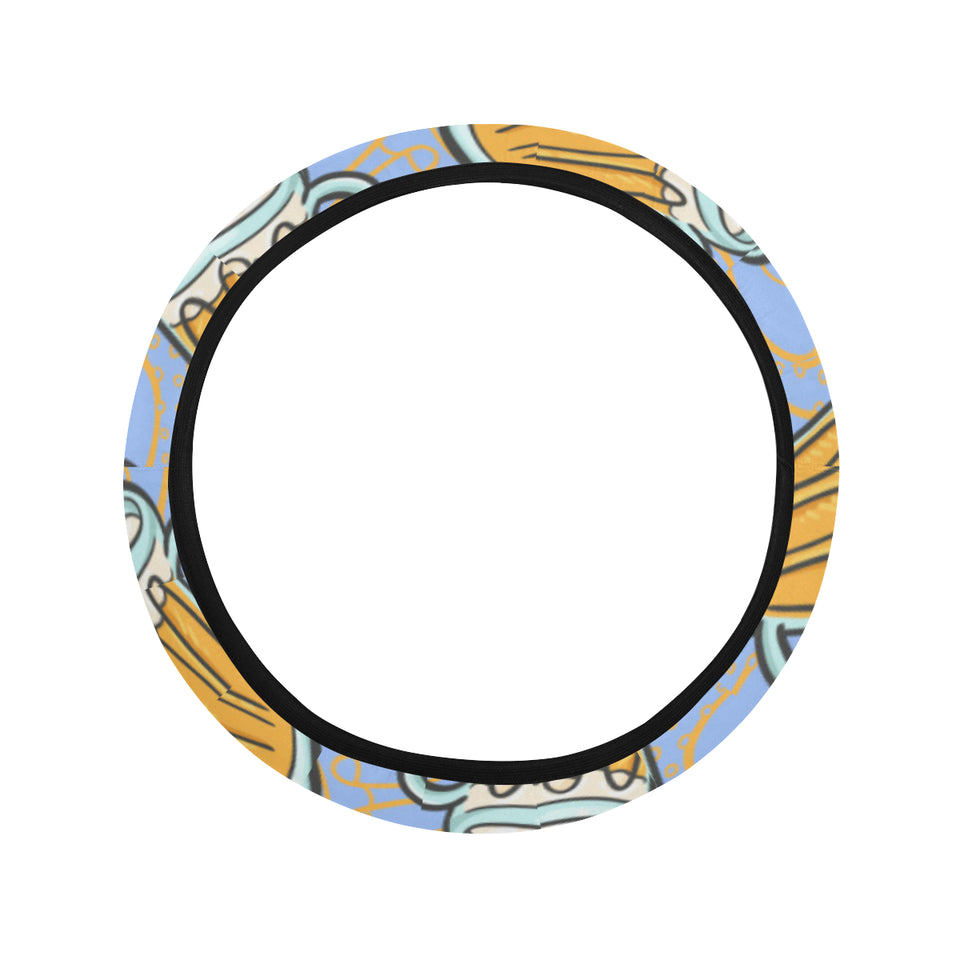 Beer pattern Car Steering Wheel Cover