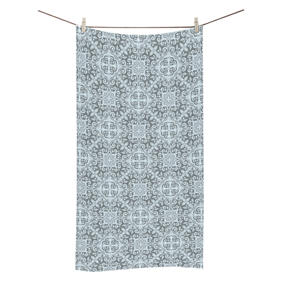 Traditional indian element pattern Bath Towel