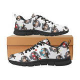 Cute ninja design pattern Men's Sneaker Shoes