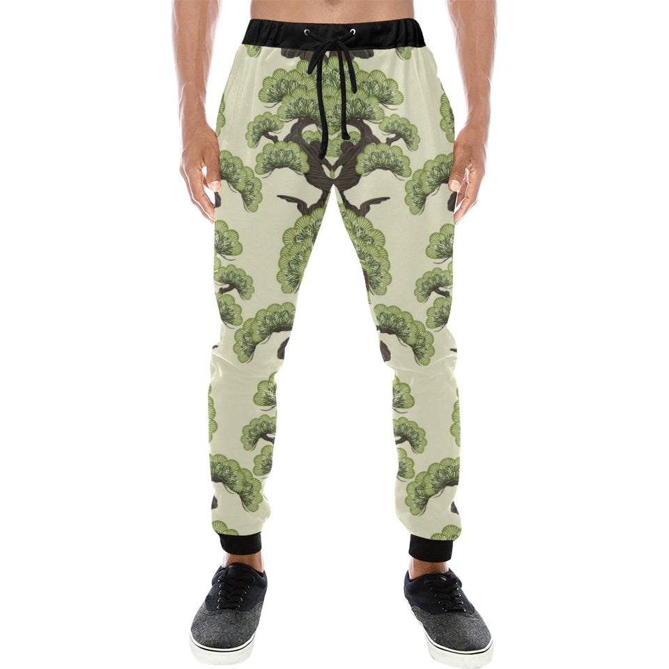 Bonsai pattern Unisex Casual Sweatpants