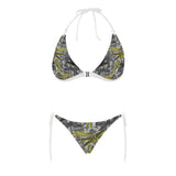 Hand drawn dragonfly pattern Sexy Bikinis Two-Piece Swimsuits