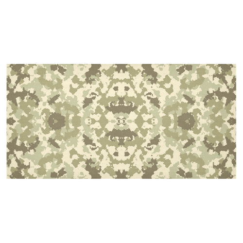 Light Green camouflage pattern Tablecloth