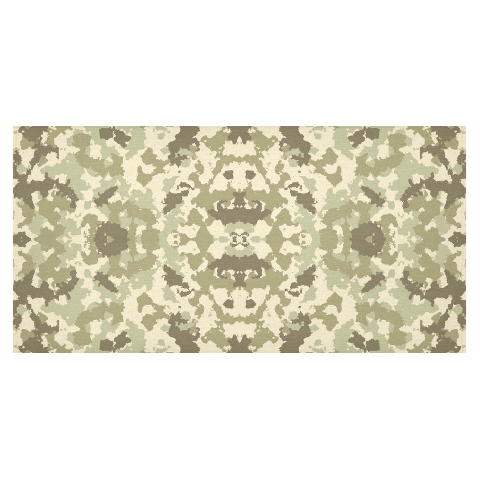 Light Green camouflage pattern Tablecloth