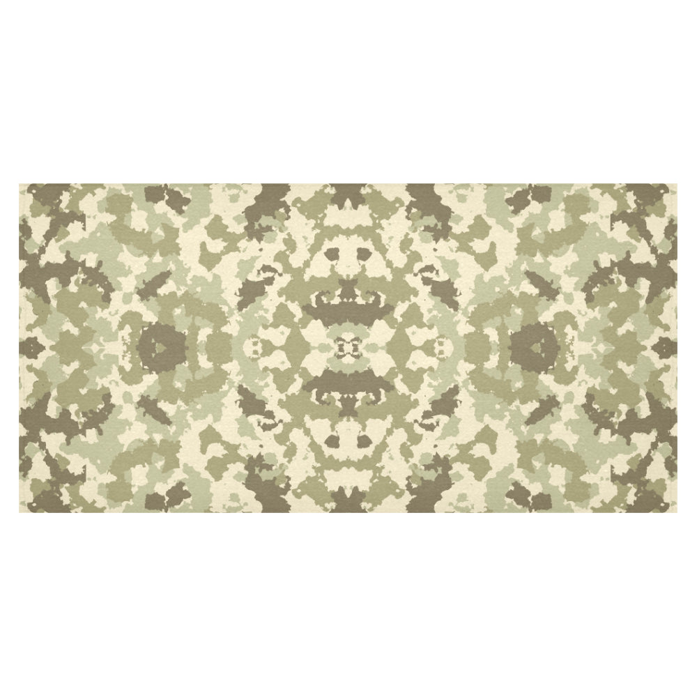 Light Green camouflage pattern Tablecloth