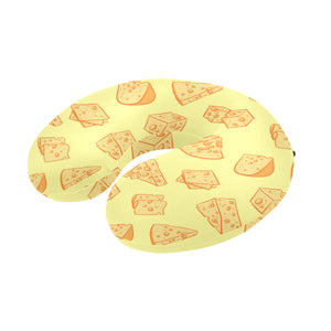 Cheese design pattern U-Shaped Travel Neck Pillow