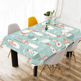 Cute snowman pattern Tablecloth