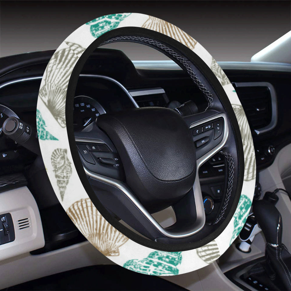 Colorful shell pattern Car Steering Wheel Cover