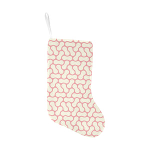 peanuts texture pattern Christmas Stocking