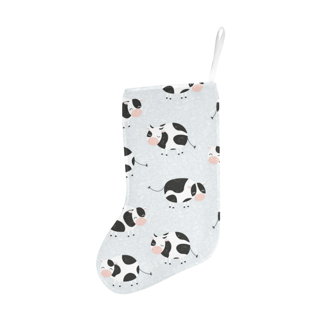 Cute cows pattern Christmas Stocking