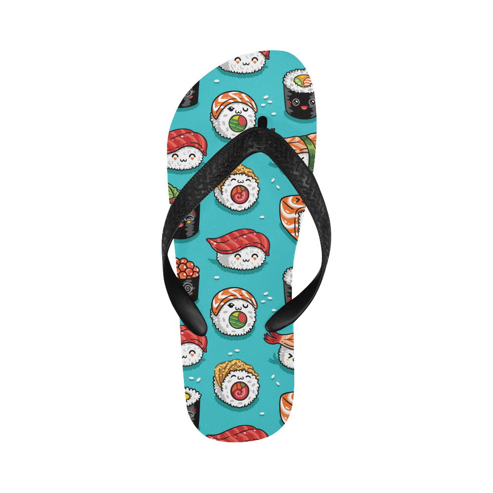Cute sushi pattern Unisex Flip Flops
