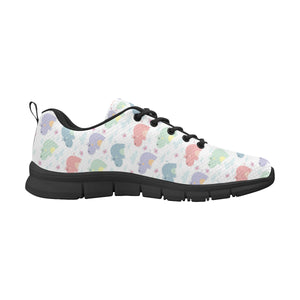 Hippopotamus Pattern Print Design 03 Women's Sneaker Shoes