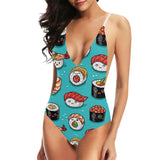 Cute sushi pattern Women's One-Piece Swimsuit