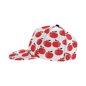 red apples white background All Over Print Snapback Cap